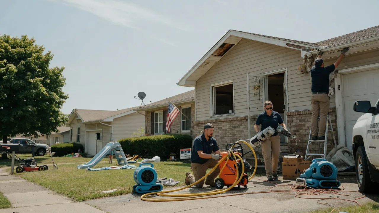 Water Damage Restoration in Modesto, IL near me
